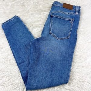 Madewell 10” High Rise Roadtripper Jeans Blue 5 Pocket 29